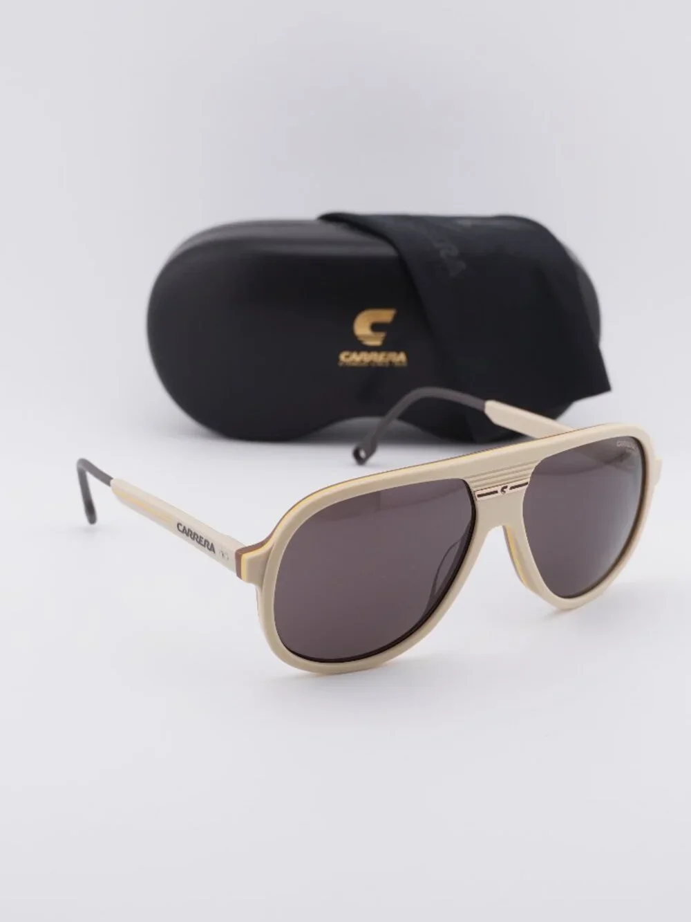 Carrera C SPORT 07/S 010A K2 Aviator Sunglasses - Beige / Mauve
